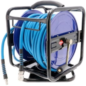 Airpress 46573 - Wąż na bębnie hybrydowy 30 m / 12 x 8 mm / 15 bar