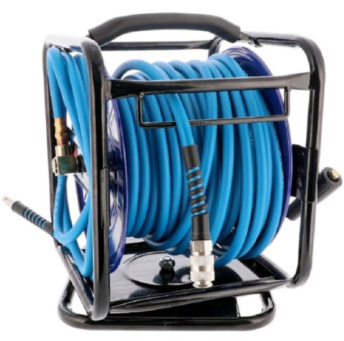 Airpress 46573 - Wąż na bębnie hybrydowy 30 m / 12 x 8 mm / 15 bar