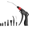 Airpress 45029 - Pistolet do przedmuchu + 7 dysz
