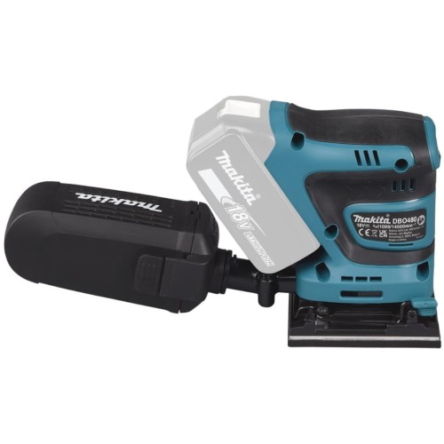 MAKITA DBO480RTJ - Akumulatorowa szlifierka oscylacyjna