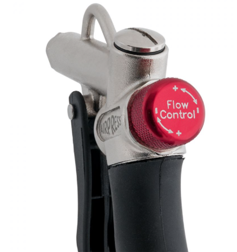 Airpress 4300003 - Pistolet do przedmuchu z regulacją + 2 końcówki