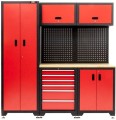 Airpress 79611 - Zestaw szafek warsztatowych - 5 modułów