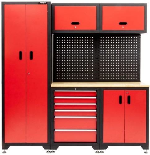 Airpress 79611 - Zestaw szafek warsztatowych - 5 modułów