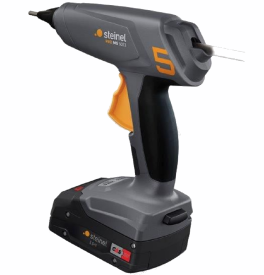 STEINEL MobileGlue 5011 - Akumulatorowy pistolet do klejenia z regulacją temperatury - zestaw