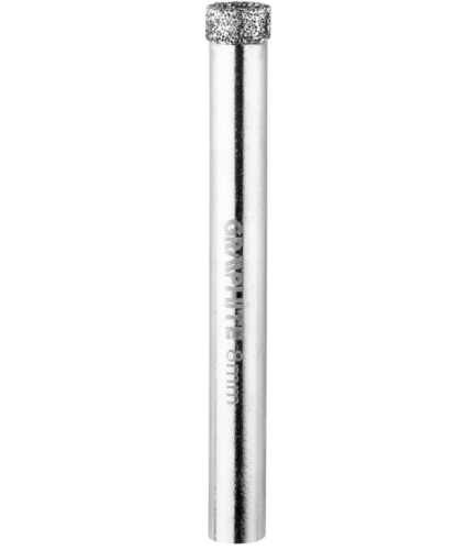 Graphite 55H541 - WIERTŁA DIAMENTOWE 5-12 MM Z PROWADNICĄ - 6 szt