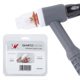 QUARTZSYSTEM NW17-25D10-KPL - Soczewka krótka 17/18/26 na elektrodę