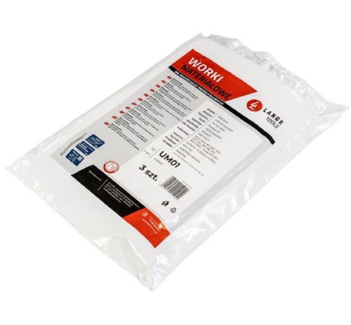 LangeTools L1UM01 - Uniwersalne worki materiałowe 30-55 L - 3 szt