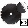 ABRABORO AB35000006 - Tarcza diamentowa do asfaltu i betonu 350 x 25.4/10 N6 / standard+