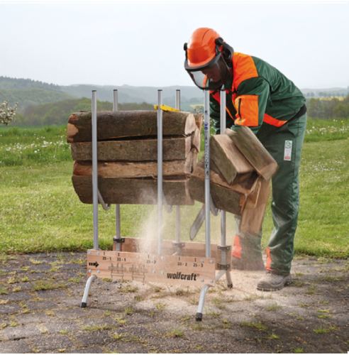 Wolfcraft WF5121000 - Stojak do cięcia drewna - duży