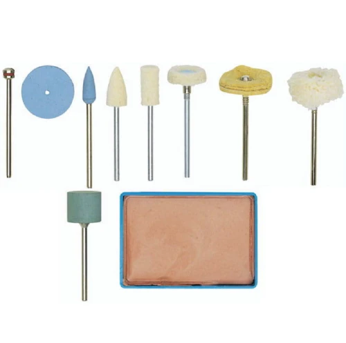 Proxxon PR28285 -  Zestaw polerski - 10 elementów