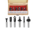 AWTOOLS AW40512 - Zestaw frezów do drewna 8 mm - 6 elementów