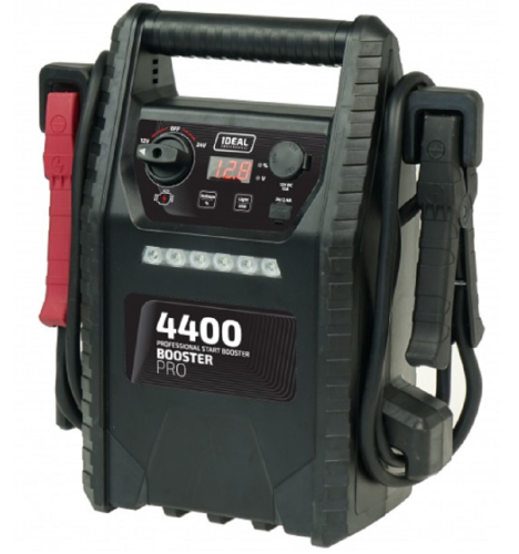 IDEAL BOOSTER 4400 PRO - Przenośny akumulator do wspomagania rozruchu 12 / 24 V