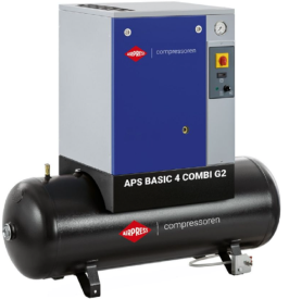 AirPress APS 4 Basic G2 Combi - Kompresor śrubowy 10 bar