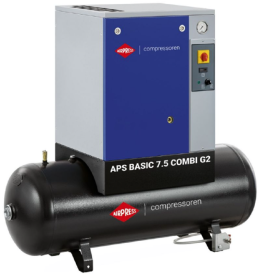 AirPress APS 7.5 Basic G2 Combi - Kompresor śrubowy 10 bar