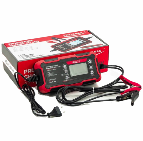 Weldman Charge 90 - Prostownik do akumulatorów 12/24 V