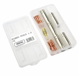 IDEAL MIGBOX15/FE/1.0 - Zestaw części do uchwytu MIG15 1.0 do stali