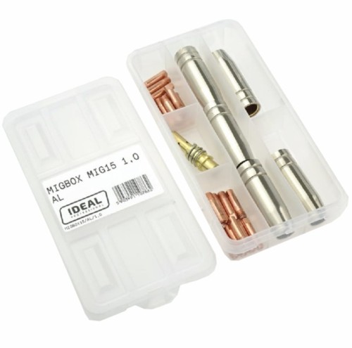 IDEAL MIGBOX15/AL/1.0 - Zestaw części do uchwytu MIG15 1.0 do aluminium