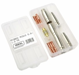 IDEAL MIGBOX15/FE/MIX01 - Zestaw części do uchwytu MIG15 0.8-1.0 do stali