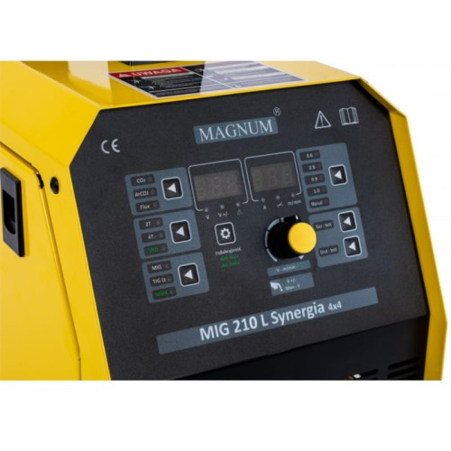 MAGNUM MIG 210L SYNERGIA 4X4  - Spawarka inwertorowa - migomat