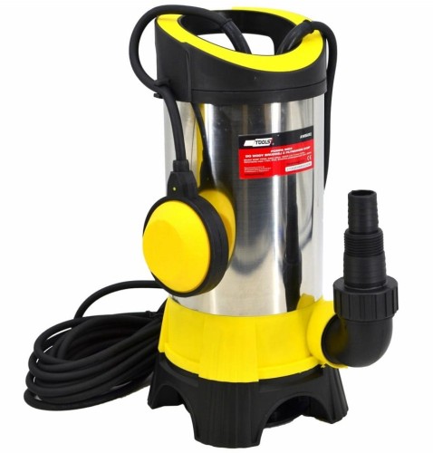 Awtools AW85052 - Pompa Inox do brudnej wody z pływakiem 12000 l/h
