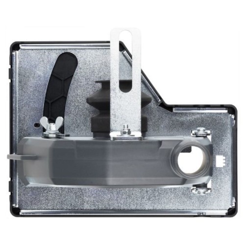 Wolfcraft WF5017000 - Osłona przeciwpyłowa z prowadnicą do szlifierek kątowych