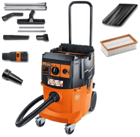 FEIN DUSTEX 35 LX AC - Odkurzacz przemysłowy z automatycznym czyszczeniem filtra