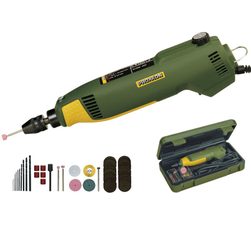 Proxxon FBS 240/E - Wiertarko-frezarka w walizce z akcesoriami