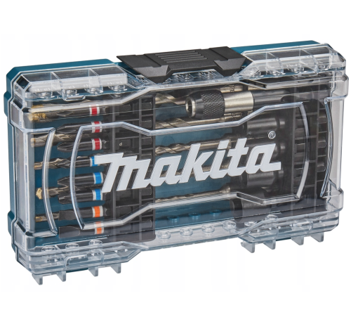 Makita E-07026 - Zestaw wierteł SDS-Plus i bitów - 18 elementów