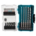 Makita E-07026 - Zestaw wierteł SDS-Plus i bitów - 18 elementów