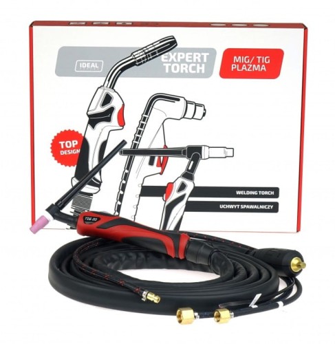 IDEAL TIG20/E/1/25 - Uchwyt spawalniczy TIG DX25 Single expert
