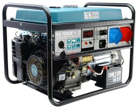 KöNNER&SOHNEN KS 7000E 1/3 - Agregat prądotwórczy 1/3 fazowy z elektrycznym startem 230V/400V