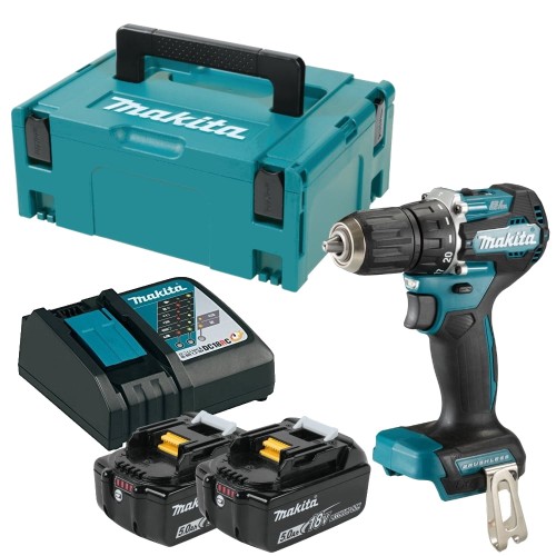 Makita DDF487RTJ - Akumulatorowa wiertarko-wkrętarka
