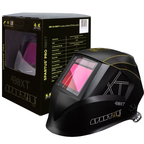 Spartus Pro 430XT - Automatyczna przyłbica spawalnicza (True Color)