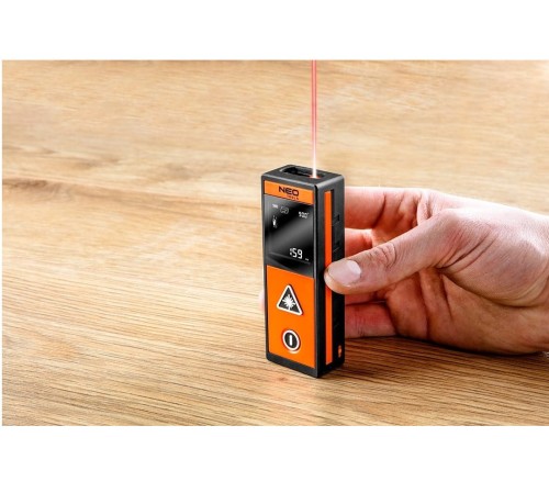 Neo Tools 75-203 - Dalmierz laserowy z dotykowym ekranem 40 M