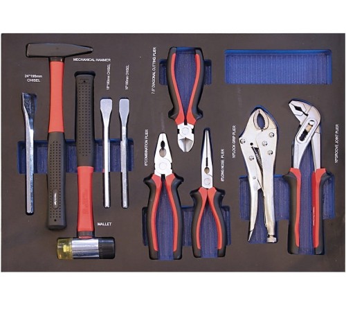 Adler 3560.0 - Wózek narzędziowy z osprzętem - 217 elementów