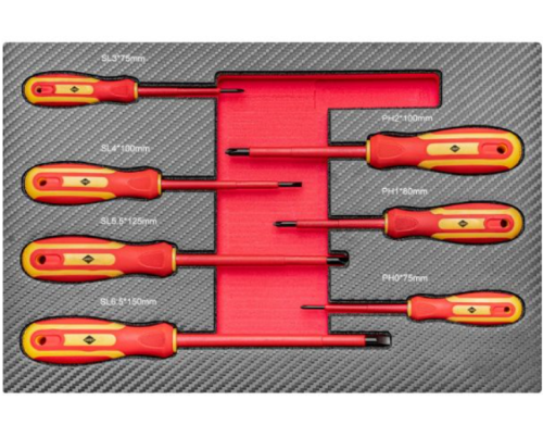 Airpress 79619 - Profesjonalny wózek narzędziowy z osprzętem - 360 elementów / 12 szuflad