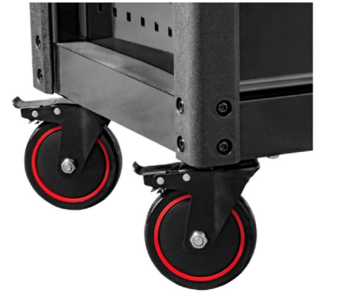 Airpress 79619 - Profesjonalny wózek narzędziowy z osprzętem - 360 elementów / 12 szuflad