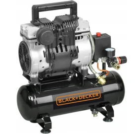 BLACK&DECKER N/BND359 - Wyciszony kompresor bezolejowy 6 L