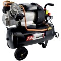 AWTOOLS ZVA-50L - Dwutłokowy kompresor olejowy 50 L