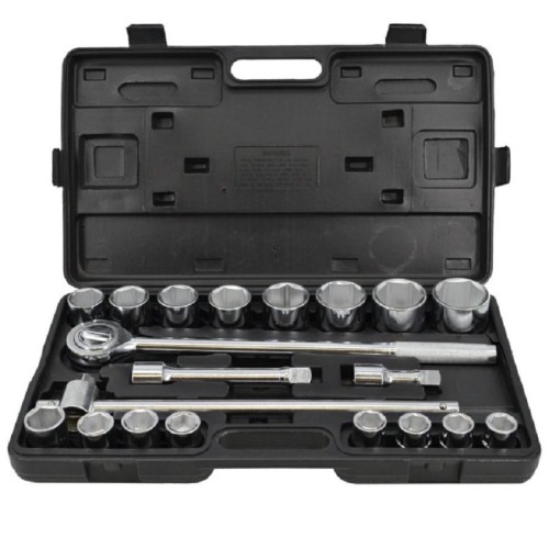 AWTOOLS AW39021 - Zestaw kluczy nasadowych z grzechotką 3/4" - 21 elementów