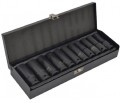 AWTOOLS AW38645BL - Zestaw długich nasadek udarowych 10-24 mm 1/2" - 11 szt