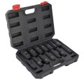 AWTOOLS AW38691BL - Zestaw długich nasadek udarowych 10-32 mm 1/2" - 14 szt