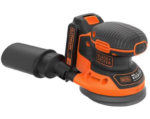 BLACK&DECKER CROS18 - Akumulatorowa szlifierka mimośrodowa 125 MM