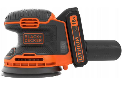 BLACK&DECKER CROS18 - Akumulatorowa szlifierka mimośrodowa 125 MM