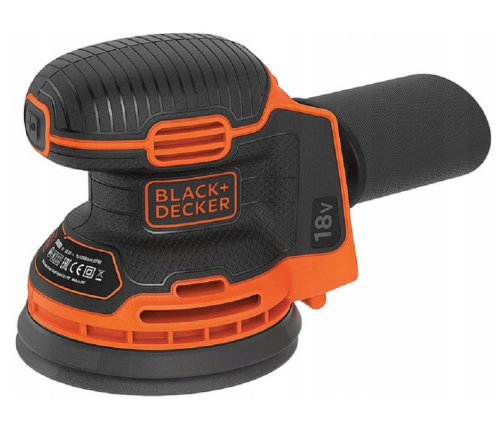 BLACK&DECKER CROS18N - Akumulatorowa szlifierka mimośrodowa 125 MM