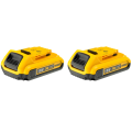DeWalt DCB1104D2 - Zestaw zasilający 18 V 2x DCB183 2.0 Ah + ładowarka DCB1104