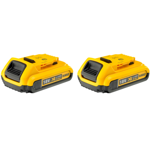DeWalt DCB1104D2 - Zestaw zasilający 18 V 2x DCB183 2.0 Ah + ładowarka DCB1104