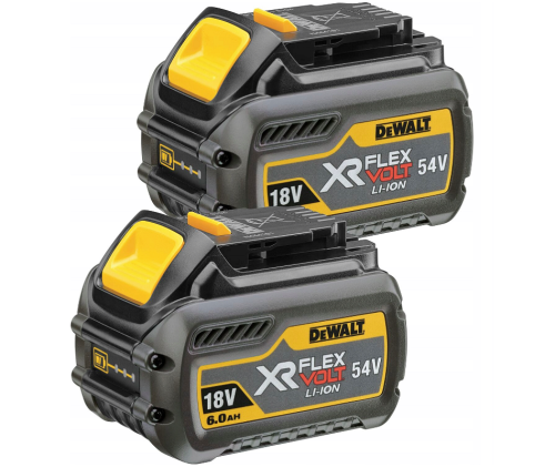 DeWalt DCB118T2 - Zestaw zasilający 18/54V 2x DCB546 2.0 Ah + ładowarka DCB118