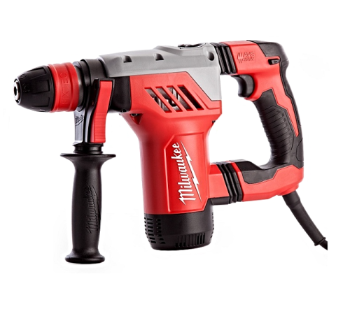 MILWAUKEE PLH28XE - Młotowiertarka 3-funkcyjna + adapter FIXTEC