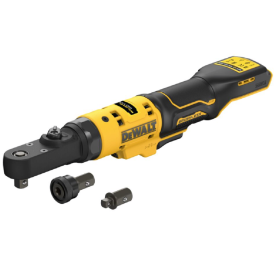 DEWALT DCF500N - Akumulatorowa grzechotka z adapterami 1/4". 3/8".1/2"